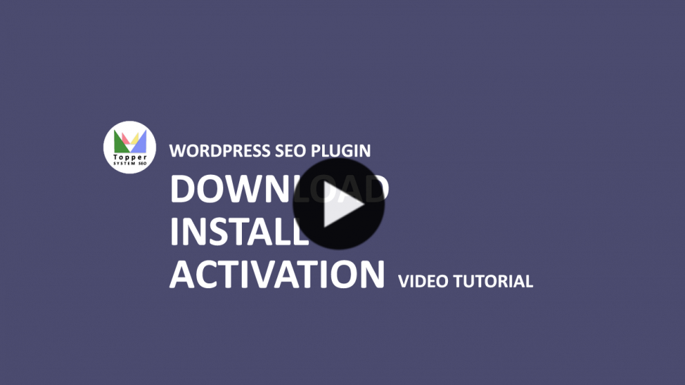 download plugin seo wordpress Easy to install